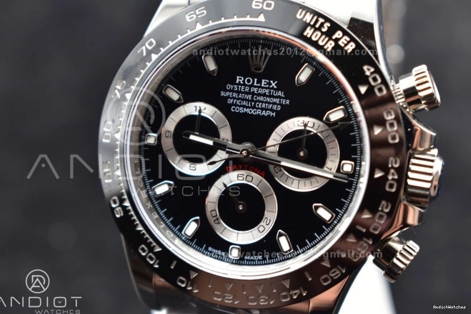 SH Dial 1:1 733 SS and Daytona Case Black Trendy Best 904L Edition APSF 116500 Bracelet 0302